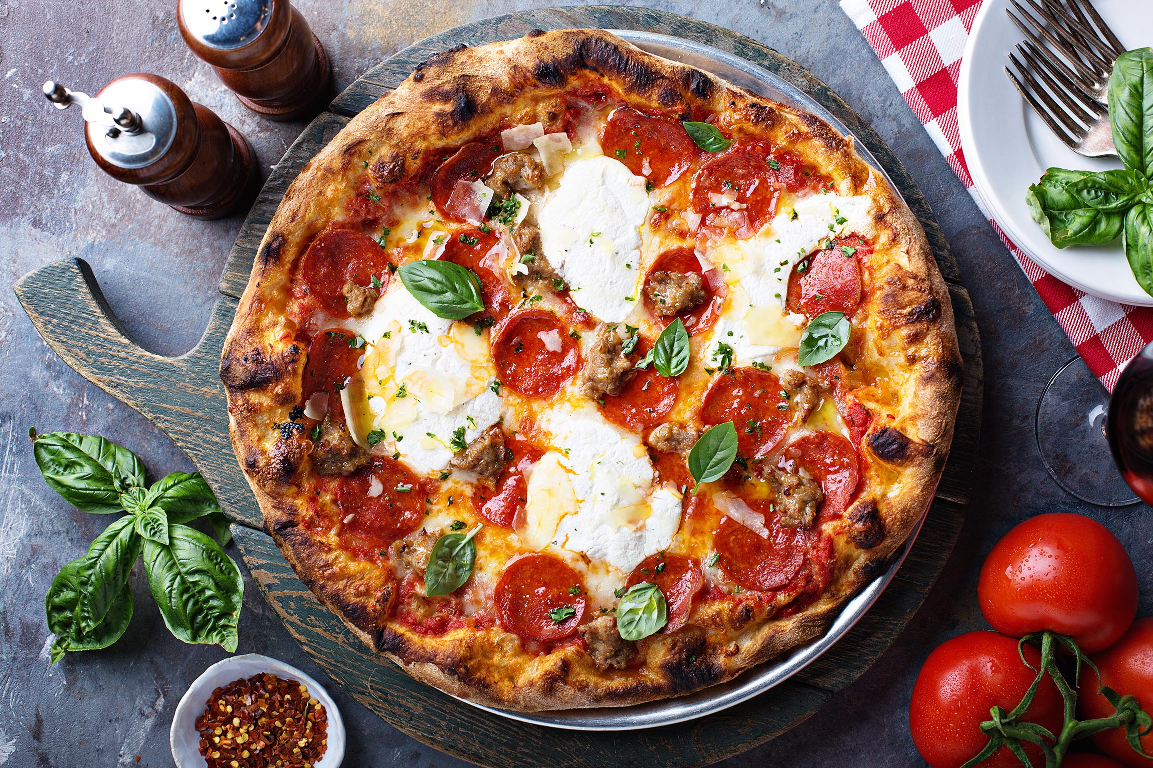 Pizzen